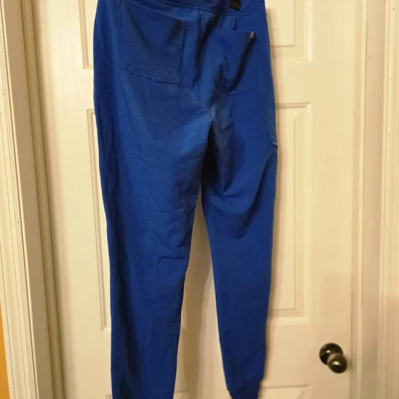 Figs Womens Vibrant Blue Scrub Joggers - Picture 2 of 10